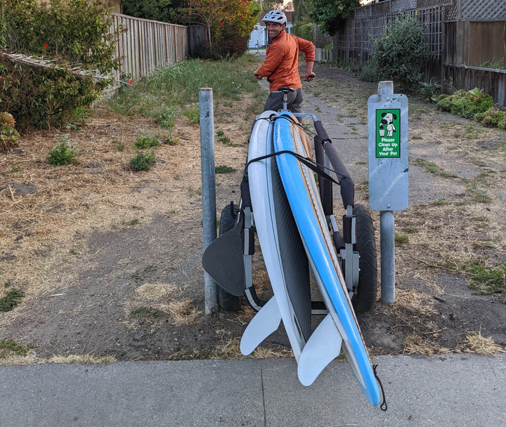 PADDLEBOARD AND KAYAK TRAILER