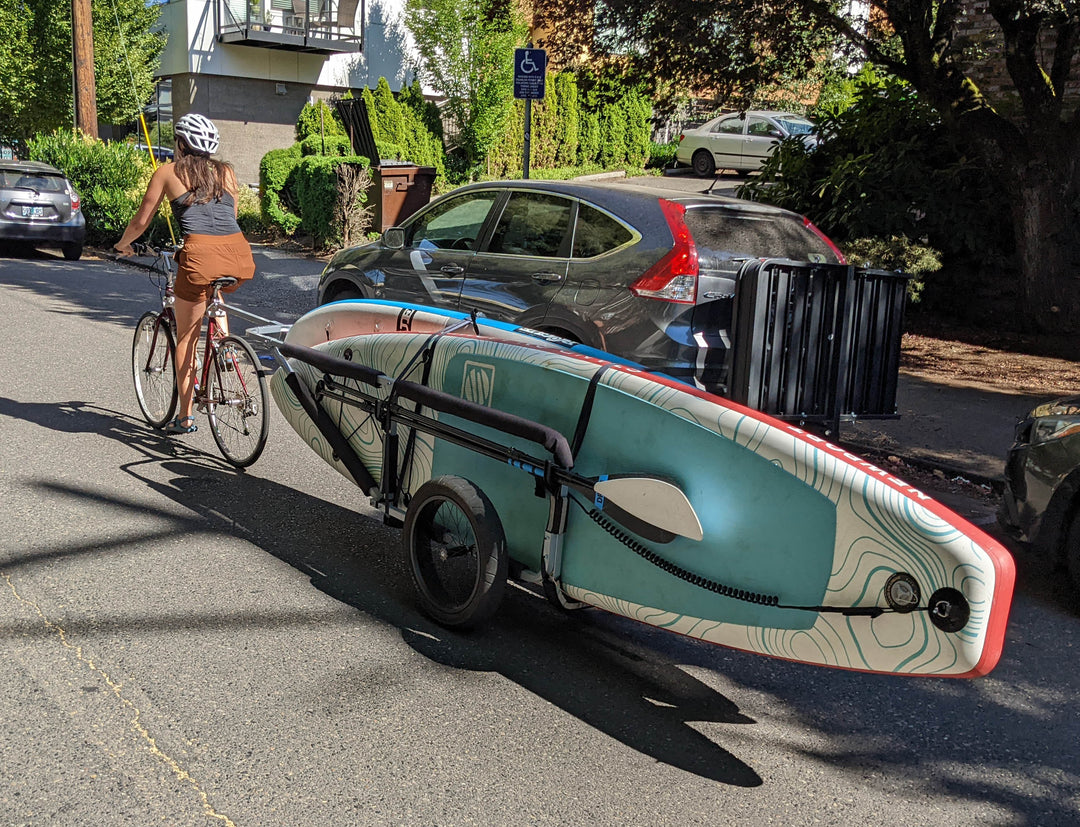 PADDLEBOARD AND KAYAK TRAILER