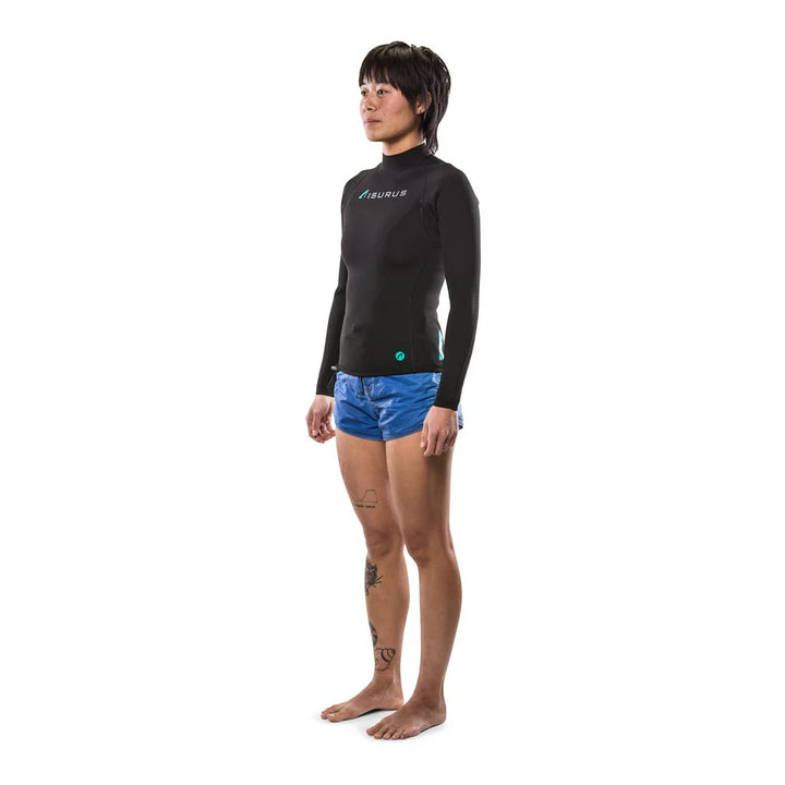 EMBER 1.5 LONG SLEEVE WOMENS WETSUIT TOP