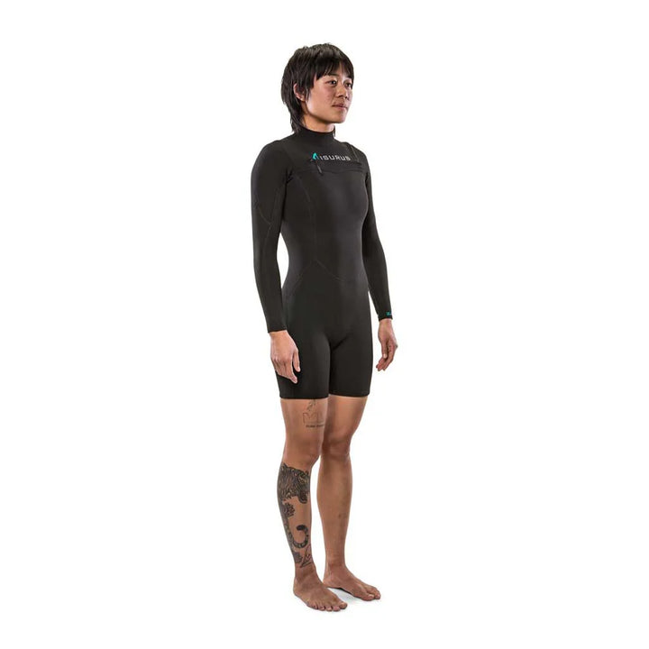 EMBER 2.2 LONG SLEEVE SPRING CHEST ZIP WOMENS WETSUIT