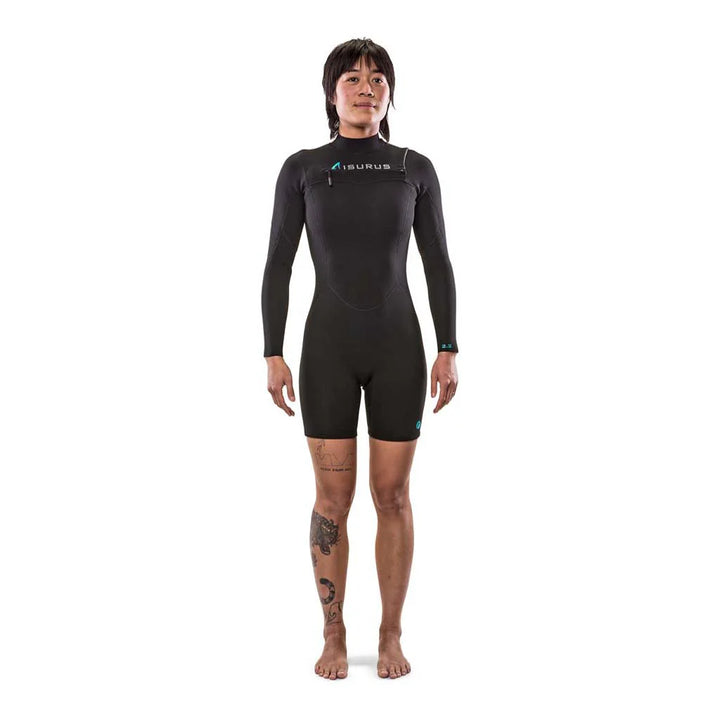 EMBER 2.2 LONG SLEEVE SPRING CHEST ZIP WOMENS WETSUIT